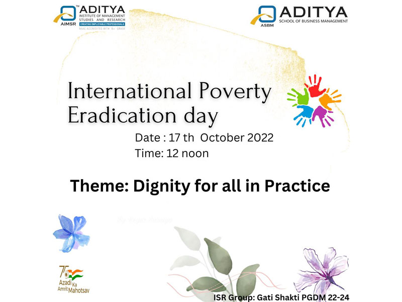 International Poverty Eradication Day
