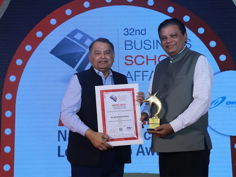 National Education Leadership Awards Dr. Balkrishna Parab